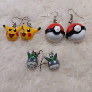 Boucles d'Oreilles Manga