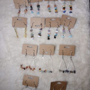 Boucles d'oreilles en Pierre Naturelle